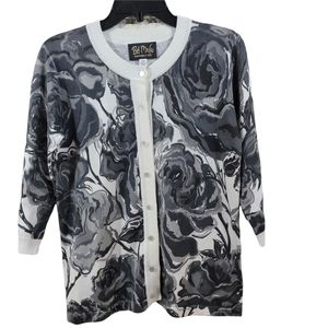 Bob Mackie Wearable Art Cardigan